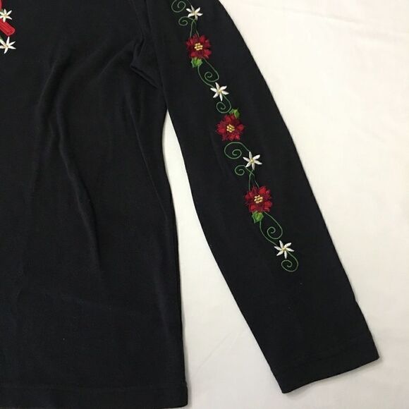 Mountain Lake Christmas Long Sleeve Shirt Top - Picture 5 of 12